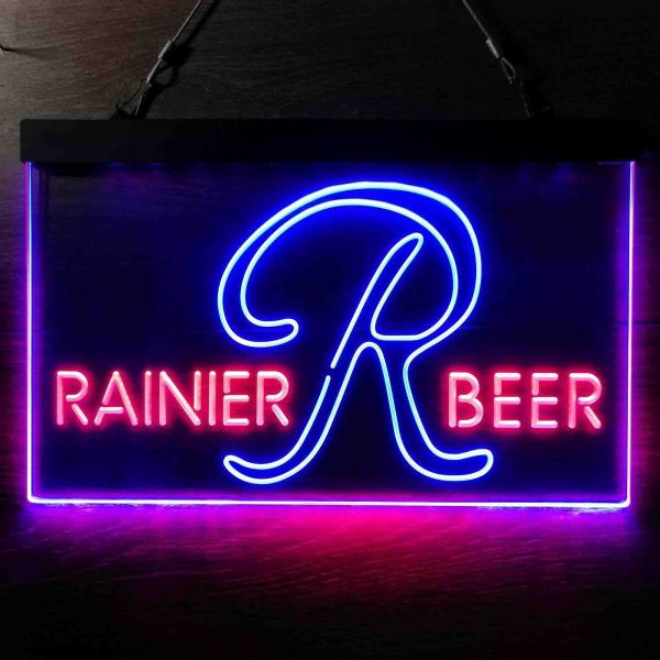 Rainier Dual LED Neon Light Sign